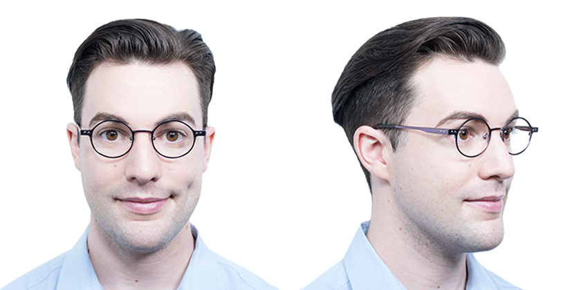 Ariko A2454 Eyeglasses - Try On View