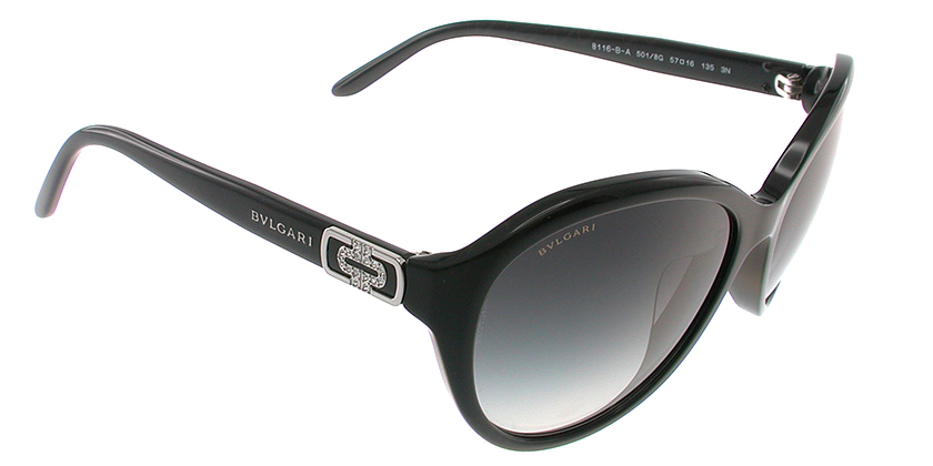 Bvlgari BV8116BA5018G Sunglasses - 45 Degree View