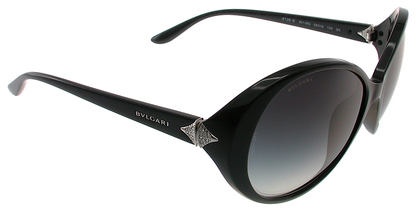 Bvlgari BV8128B9018G Sunglasses - 45 Degree View
