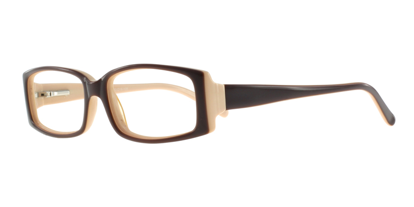 Cappuccino C1215AC1040 Eyeglasses - 45 Degree View