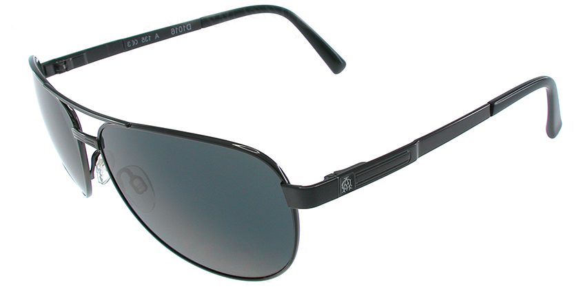 Dunhill D1016ABK Sunglasses - 45 Degree View