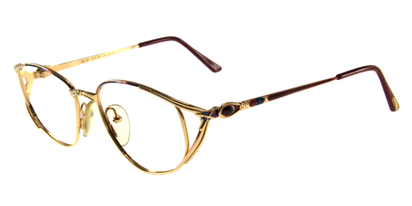 Faberge FBKF1813YL Eyeglasses - 45 Degree View