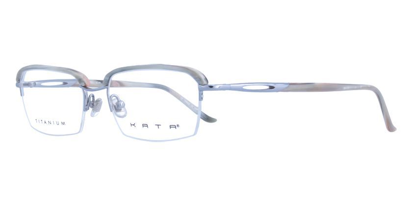 Kata THEROSLVR Eyeglasses - 45 Degree View