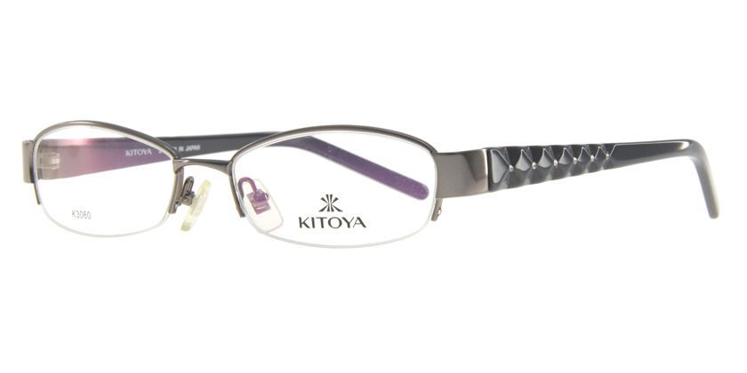 Kitoya K306012 Eyeglasses - 45 Degree View