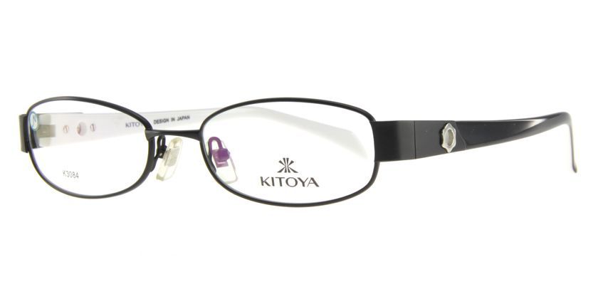 Kitoya K308401 Eyeglasses - 45 Degree View